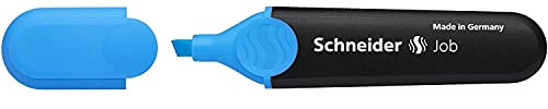 Schneider Job Rechargeable Highlighters Pack of 3 Blue