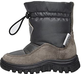 Naturino NATURINO VARNA Stivali da neve, Unisex - Bambini, Grigio (Antracite 0b01), 23 EU (6 Bambini UK)