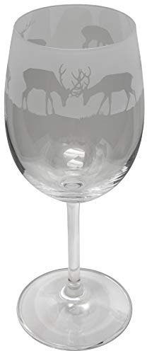 Animo Glass Weinglas mit Hirsch-Motiv, 35 cl