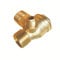 BE-TOOL Valvola del compressore di non ritorno, valvola del compressore d'aria a 3 vie per compressore d'aria diretto, maschio, 1,27 cm x 0,9 cm x 0,3 cm
