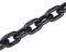 TOOLDO Absperrkette, 5 m x 6 mm, Schwarz, Kunststoff, Gartenkette