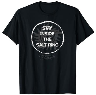 Supernatural Stay Inside The Salt Ring T-Shirt