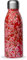 QWETCH – Bouteille One Inox Ultra Légère - Flowers Rouge 500ml – Gourde Simple Paroi – Etanche, Sans BPA & Réutilisable – Gourde inox du quotidien, non isotherme