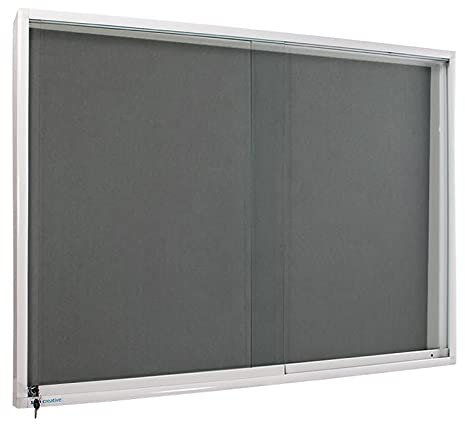 Vitrine murale Tableau d'affichage Pro 90x120 cm | Vitrine murale SAM Creative | Vitrines d'affichage verrouillables