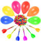 FORMIZON 6 Stück Dartpfeile Pfeile 500 Stück Ballon Spiel Set, Latex Ballon Dartspiel, Spiele Dart Pfeile Luftballons für für Kinderparty, Zirkusdekorationen, Karneval, Geburtstagsparty