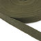 Baumwolle Schrägband,25 Yards x 20mm Einfassband Köperband Nahtband Baumwollband Textilband Fischgrätenband Köperband Wimpelband Twillband Webbing Band für Schneidern DIY-Nähen Basteln,ArmeeGrün B