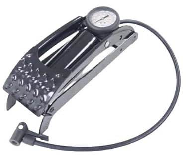 TrendLine Fußluftpumpe EIN-Zylinder mit Manometer bis 11 bar Pumpen