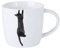 Maxwell & Williams DX1221 Tazza da caffè 400 ml – Serie Feline Friends – Porcellana bianca gatto appeso on in confezione regalo