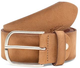 MUSTANG Women Leather Belt W85 Cognac