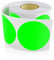 500 Stk Runde Aufkleber Stickers 50mm Farbkodierung Kreis Etiketten Rolle Markierungspunkte Fluoreszierende Grün