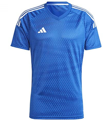 Adidas Mens Jersey (Short Sleeve) Tiro 23 Competition Match Jersey, Team Royal Blue/White, HT5684, S