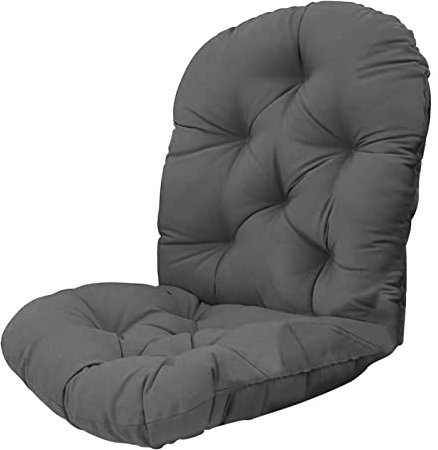 Hochlehner Auflage, Weiche Gartenstuhl Sitzuflage Hängesessel Kissen, Auflage Für Polyrattan/Rattan Hängeschaukel, Niedriglehner Sitzkissen Hochlehner Rückenkissen Für Haus/Bürostuhl/Autositz/Gartenst