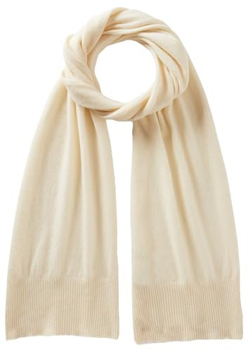 United Colors of Benetton Damen Gestrickter 1002du01e schal, Weiß, Einheitsgröße
