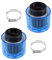 A ABSOPRO Filtro Aria Pulitore Dritto 42mm/1.65 Filtro per Moto per 110-125cc Maggior Parte delle Moto ATV Moped Moto Cross Moto da Corsa Blu (Set di 2)