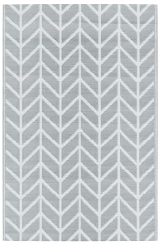 vidaXL Tapis d'extérieur Gris 190x290 cm PP, Tapis de Jardin, Tapis de Sol, Moquette de Sol, carpette, Tapis de Patio