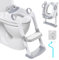 UCAMP Reducteur Toilette Enfant, Rehausseur Toilette Enfant Toilette Abattant WC avec Reducteur Enfant, Adaptateur Toilette Enfant, Réglable en Hauteur Pliable,éclaboussures,Adapté en Forme de V,U,O
