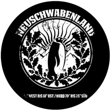 Sammys Shirt Store Neuschwabenland Wappen 1938 Aufkleber 24 cm