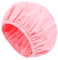 Terry Lined Shower Caps for Women Reusable, Triple Layer Large Shower Cap Terry Cloth Lined Waterproof Bath Cap Hair Cap for Long Thick Hair(Pink Plaid)