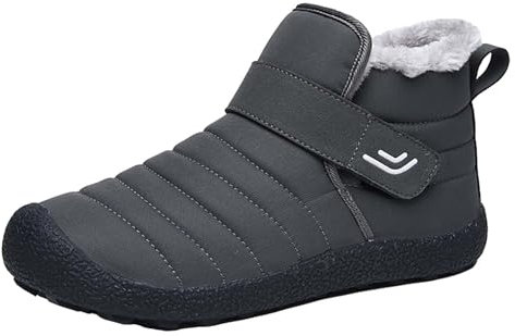 Generisch warehouse deal Stiefeletten Damen Wasserdicht Warm Gefütterte Schneestiefel Winterschuhe Damen Flach Rutschfeste La blitzangebote des tages sale damen