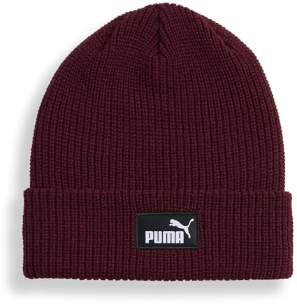 PUMA Erwachsene Essentials Beanie OneSize, Ruby Shimmer Red