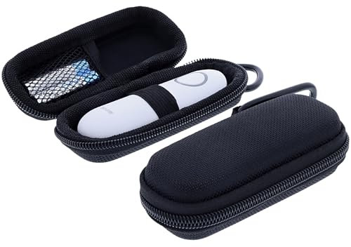 foto-kontor Tasche kompatibel mit Beurer BR 60 BR 90 BR 10 hygienische Aufbewahrung und sicherer Transport Hülle für Insektenstichheiler Schutzhülle Schwarz