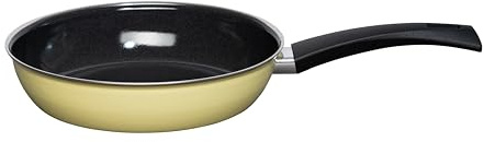 Riess, 0042-002, Emaillepfanne Ø 24cm, Classic, LEMON, Gelb, Volumen (empf.): 1,5 Liter, Herstellung in Österreich, LBH: 43,4x25,3x7,2cm, 1,235kg, Emailliert