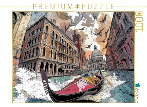 CALVENDO Puzzle Venedig | 1000 Teile Lege-Größe 64 x 48 cm Foto-Puzzle für glückliche Stunden
