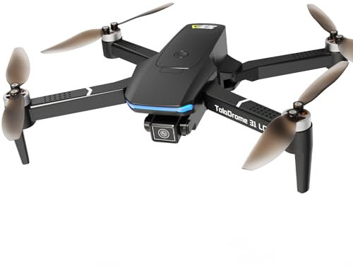 Toladrone Drone con Telecamera per Principianti, Telecomando con Schermo LCD, Motore Brushless, Funzione di Regolazione Fine, Droni RC per Adulti TD31LCD