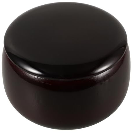 Yardwe Go Chess Storage Bowl Impact Resistant Organizer for Go Game Stones Generous Capacity Holder for Students and Multipurpose Decorative Container for Board Game Enthusiasts