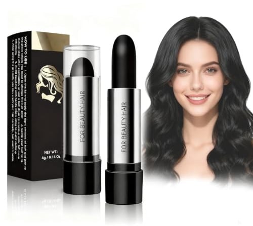 Virecose Stylo de Couleur de Cheveux, Noir