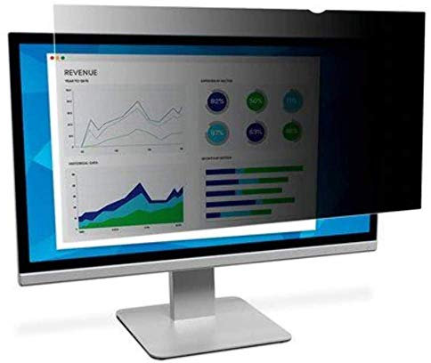 3M PF220W1B Blickschutzfilter Rahmenloser Display-Privatsphärenfilter 55,9 cm (22 Zoll) - Monitorfilter (Monitor, Rahmenloser Display-Privatsphärenfilter, Schwarz, Transparent, Anti-Glanz, LCD)