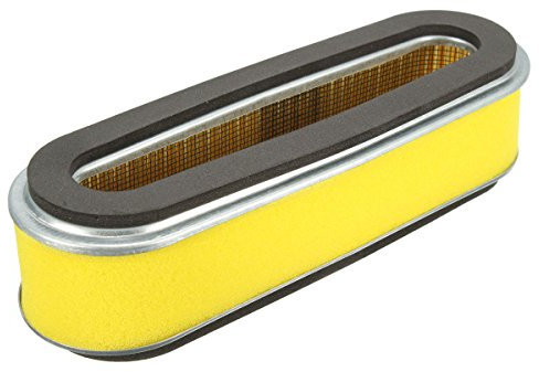 Alamor Tosaerba Ovale Filtro Aria E Spugna per Honda Hr214 Hr194 Hr195 Hra214 Gv150 153X45Mm