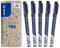 PILOT FriXion Fineliner, radierbarer Fineliner, 5er Set (Schwarz)