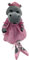 Sweety Toys, Ange, poupée 13418, Hippopotame, Ballerine, fée, en Peluche, Princesse, 50 cm, avec Couronne, Rose
