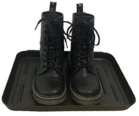 Lankater 1pc Multi-purpose Boot Tray for Rain Boots, Winter Boots, Wellies, Pet Flower Pot Tray,for Indoor and Outdoor Use in All Seasons, 350 * 270 * 28mm