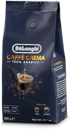 De'Longhi Caffè Creme, 100% Arabic Bean Coffee, DLSC602, 250g Pack