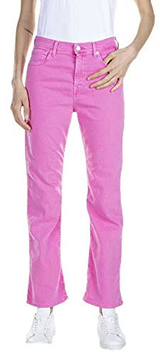 REPLAY Damen Maijke Jeans, 363 Bright Fuchsia, 27