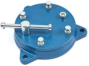 HEUER Brockhaus 150, 160, 175, 180 mm Stahl Drehteller, Blau, Plattenspieler