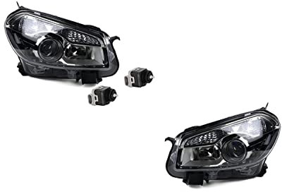 Johns, Scheinwerfer passend für Nissan Qashqai J10 10- H7 Set Links Rechts + Stellmotor