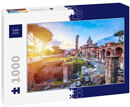 Lais Puzzle - Erwachsenen-Puzzle: Forum Romanum Morgengrauen, Ewige Stadt Rom, 1000 Teile