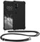 kwmobile Necklace Case kompatibel mit Xiaomi Mi Note 10 / Note 10 Pro Hülle - Cover mit Kordel zum Umhängen - Silikon Schutzhülle Schwarz