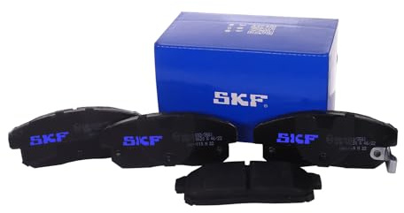 SKF Scheibenbremse Bremsbelag VKBP 90620 A - 4er Set - Position Hinterachse Höhe 77 mm Länge 134 mm Breite 83 mm Dicke 14,3 mm - OE Qualität