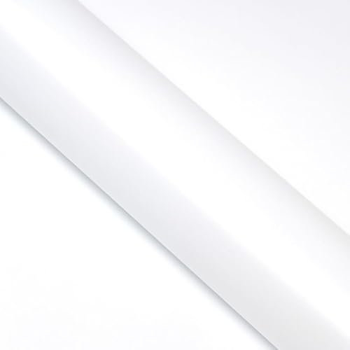 DIMEXACT - Covering Blanc Mat Intense pour Toutes Surfaces - Haute Finition - 152 cm x 2.5 m - en Rouleau