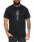 3D2Y - T-Shirt Homme Chapeau de Paille Luffy Zoro One Monkey D. Pirate Ace Piece Goku Anime Ruffy, Taille:XXL, Couleur:Noir