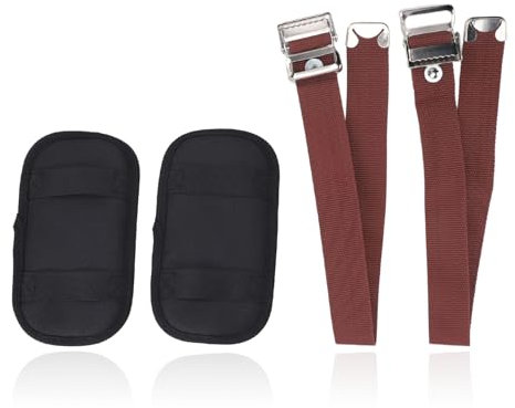 Sangles pour échasses pour Cloisons Sèches, Kit de Sangles de Jambe pour échasses, Fixation des Jambes pour la Peinture et le Câblage, Confortable à Porter Toute la Journée,