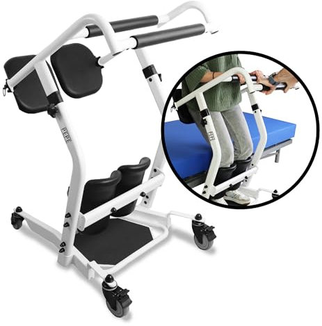 PEPE Mobility - Patientenlifter, Transferstuhl, Patiententransporter, Liftstuhl für Ältere Menschen, Aufstehhilfe