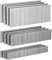 18 Gauge Stainless Steel Brad Nails, 1200-Count (2, 1-1/4, 3/4, 400 Per Size), 304 Stainless Steel Small Finishing Nail Gun Nails for Pneumatic, Electric Brad Nailer Gun