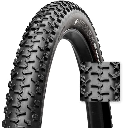 Hutchinson Python 3 Hookless/Tubeless Ready MTB Tyre | Sideskin Reinforced Sidewalls – Bi‑Compound Rubber – Fast XC/Trail Tread
