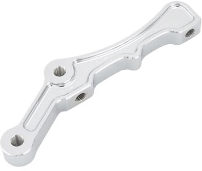 Staffa pinza freno radiale Supporto pinza freno a disco anteriore for rotori da 11,5 e 11,8(Chrome)