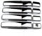 ALWAYSTECZON Door Handle Cover Trim Exterior Accessories ABS Protector for Nissan Qashqai J10 /Dualis 2007 2008 2009 2010 2011 2012 2013 (Chrome)